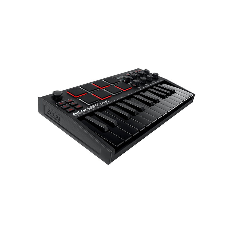 AKAI Professional MPK Mini 3 Black - CONTROLLERS - AKAI - TOMS The Only Music Shop