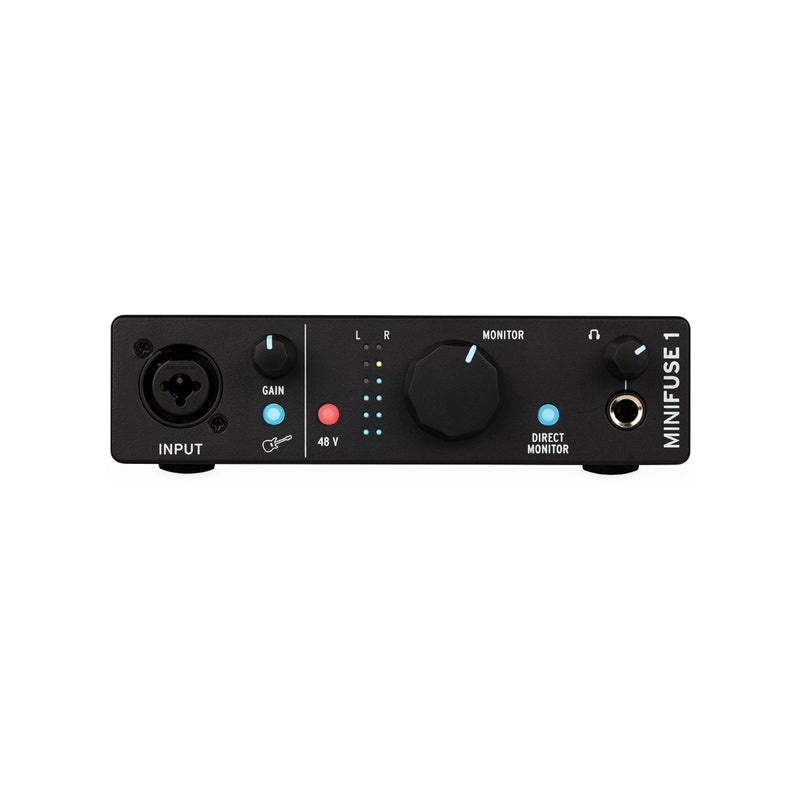 Arturia AR800101 MiniFuse 1 USB-C Audio Interface (Black) - AUDIO INTERFACES - ARTURIA TOMS The Only Music Shop