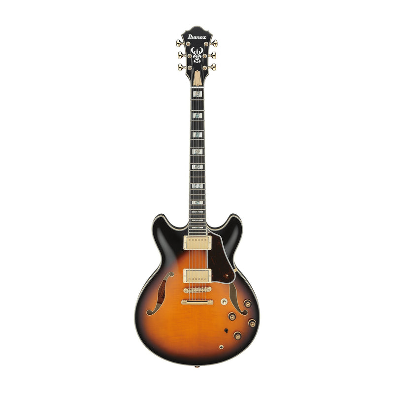 Ibanez AS2000-BS Artstar Prestige Semi-Hollow Electric Guitar In Brown Sunburst - ELECTRIC GUITARS - IBANEZ - TOMS The Only Music Shop