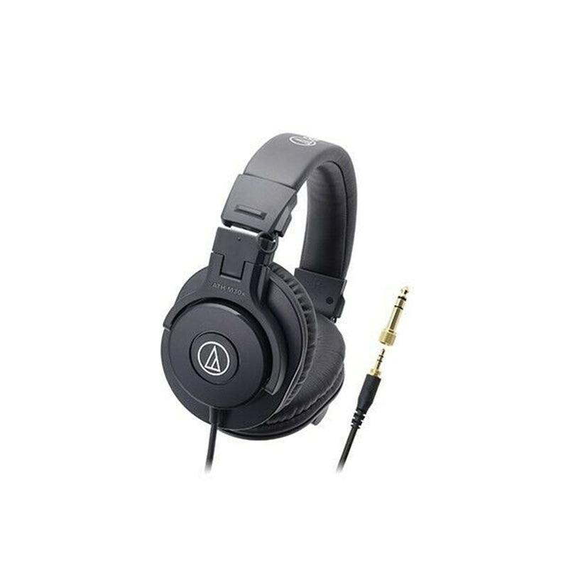 Audio-Technica ATH-M30x Closed-back Monitoring Headphones - HEADPHONES - AUDIO TECHNICA - TOMS The Only Music Shop