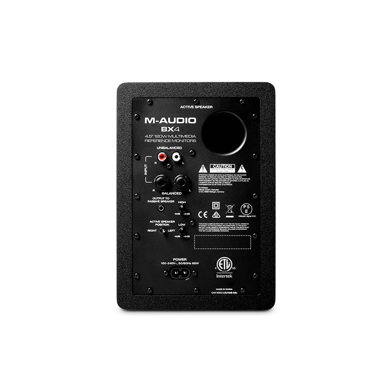 M-Audio BX4 4.5Inch Powered Studio Monitor (Pair)