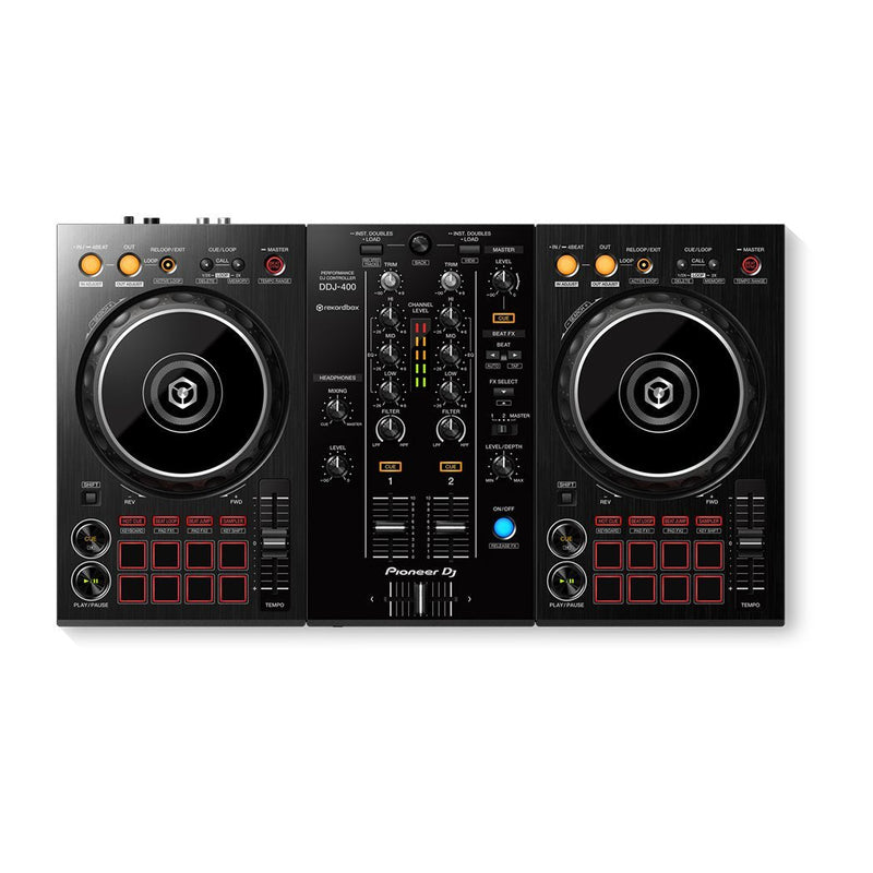 Pioneer DDJ 400 2 channel DJ Controller - DJ CONTROLLERS - PIONEER DJ - TOMS The Only Music Shop