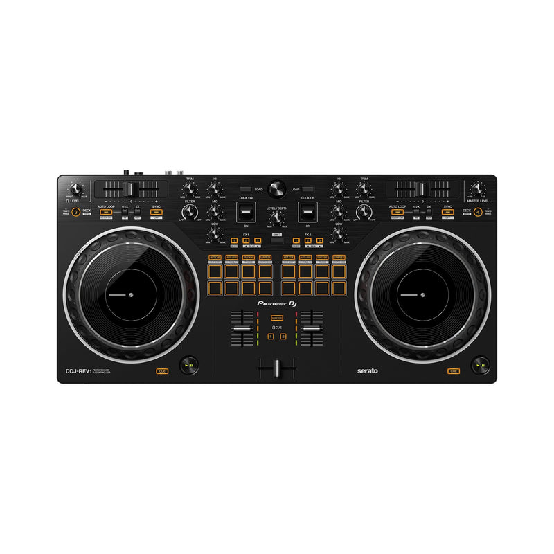 Pioneer DDJ-REV1 Dj Controller In Black  - DJ CONTROLLERS - PIONEER DJ TOMS The Only Music Shop