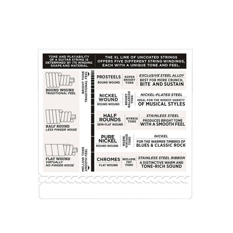 D'Addario EXL165-6 Regular Light Top/ Medium Bottom Nickel Wound 6-string Long Scale Bass Strings - .045-.135 - BASS GUITAR STRINGS - D'ADDARIO - TOMS The Only Music Shop