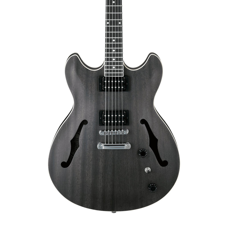 IBANEZ AS53-TKF Artcore Hollow-Body Electric Guitar in Transparent Black Flat (TKF) - HOLLOWBODY GUITARS - IBANEZ - TOMS The Only Music Shop