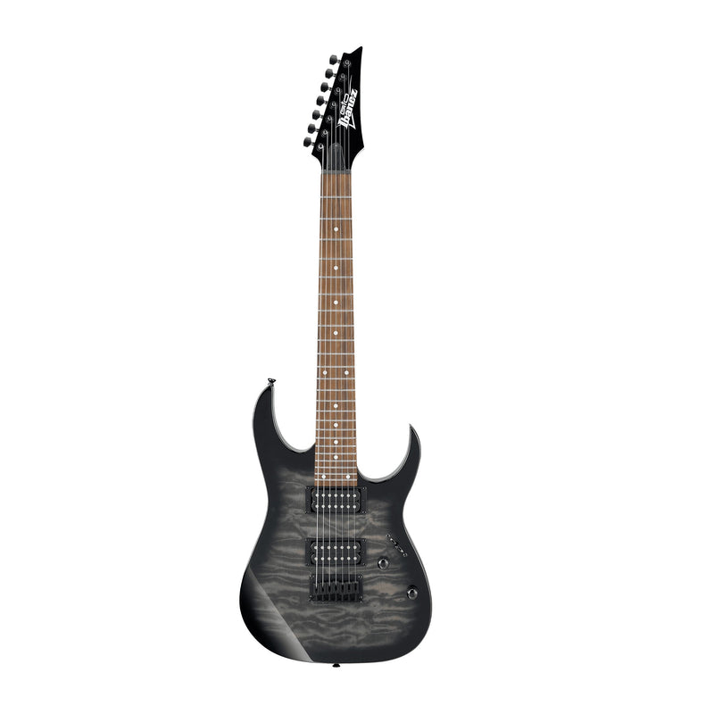 IBANEZ GRG7221QA-TKS Gio 7 string Electric Guitar Transparent Black Sunburst - ELECTRIC GUITARS - IBANEZ - TOMS The Only Music Shop