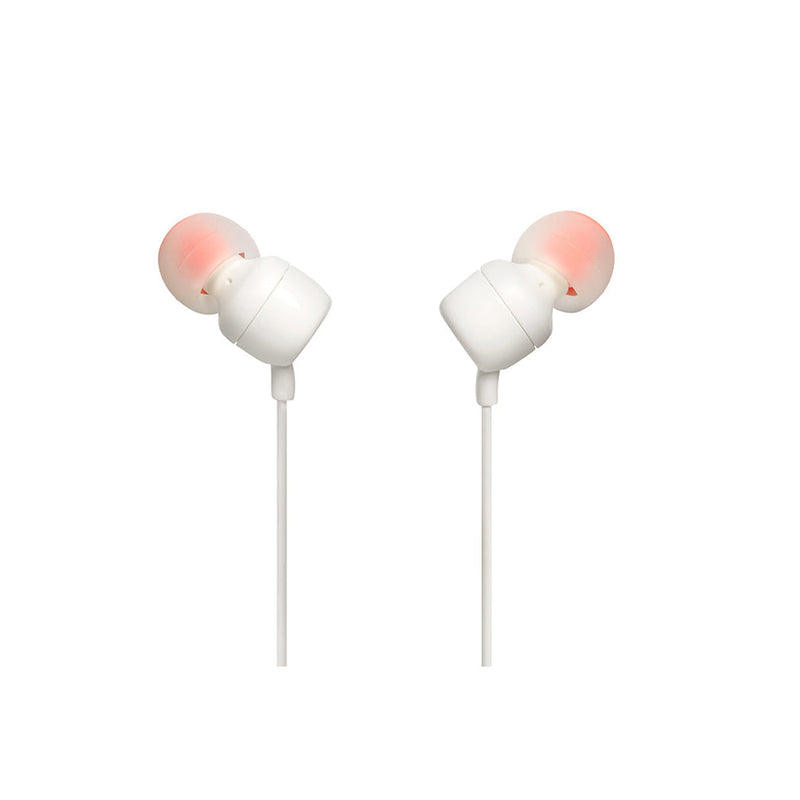 JBL In Ear H/phones plusmic White - HEADPHONES - JBL - TOMS The Only Music Shop