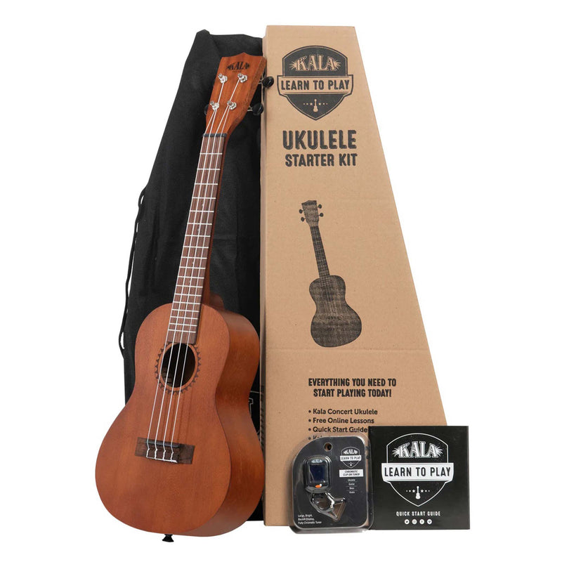 Kala KAL-KAKATPC Learn To Play Concert Ukulele Starter Kit