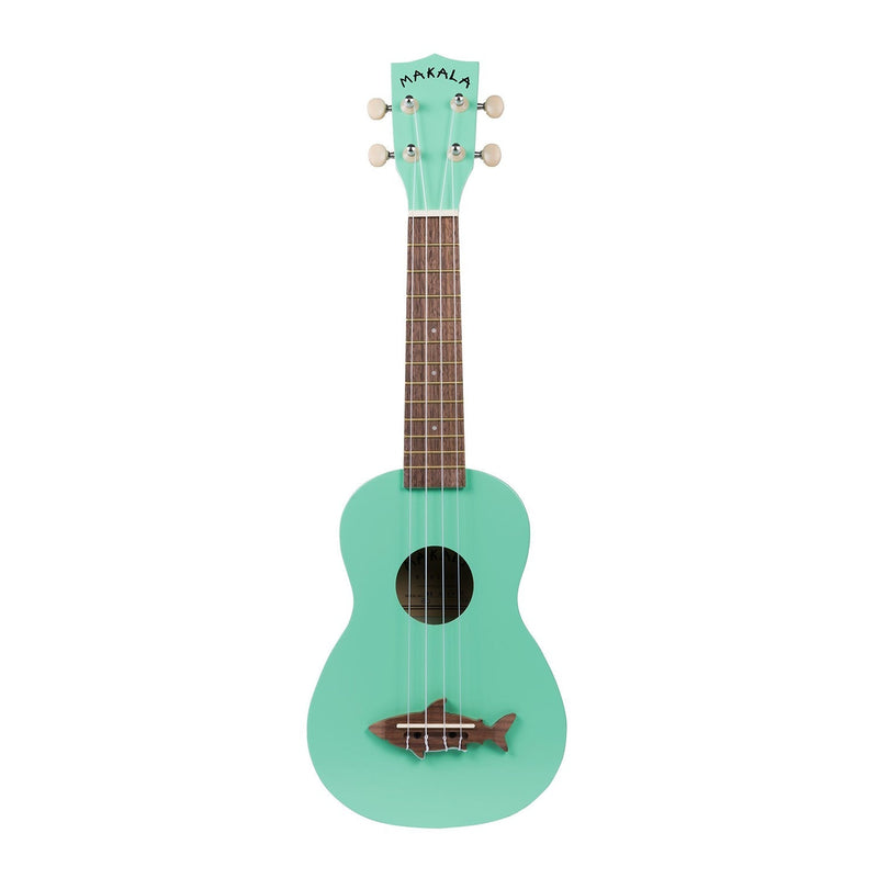 Kala Makala Shark Green Uke - UKULELES - KALA - TOMS The Only Music Shop