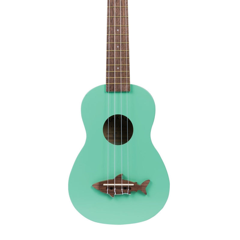 Kala Makala Shark Green Uke - UKULELES - KALA - TOMS The Only Music Shop