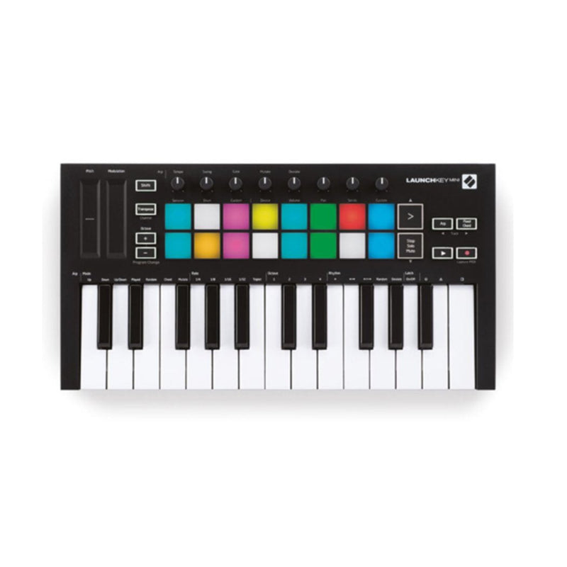 Novation Launchkey Mini MKIII Keyboard Controller - CONTROLLERS - NOVATION - TOMS The Only Music Shop