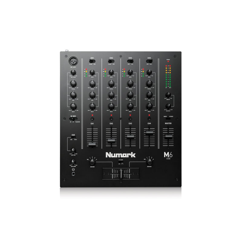 Numark M6 USB 4-Channel USB DJ Mixer - DJ MIXERS - NUMARK - TOMS The Only Music Shop