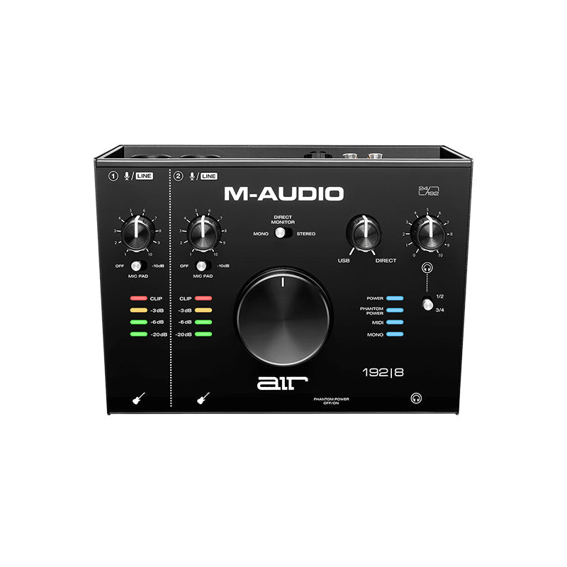 M-Audio AIR192/8 USB Audio Interface - INTERFACES - M-AUDIO - TOMS The Only Music Shop