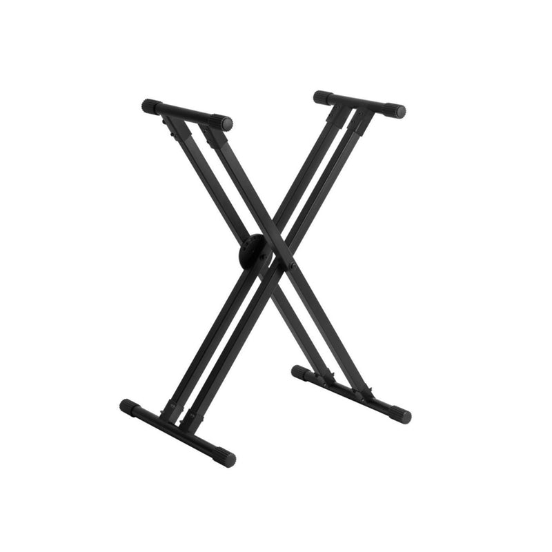 On-Stage ERGO-LOK Double-X Keyboard Stand with Lok-Tight Construction - KEYBOARD STANDS - ON-STAGE - TOMS The Only Music Shop