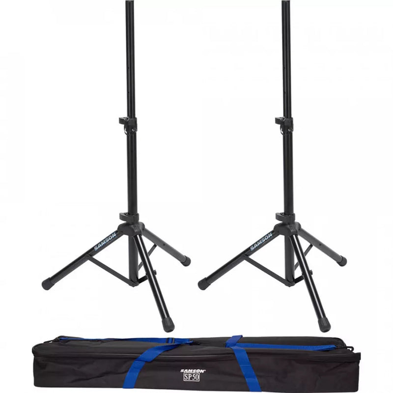 Samson SAMS-SP50P Speaker Stand Pair Heavy Duty - SPEAKER STANDS - SAMSON TOMS The Only Music Shop