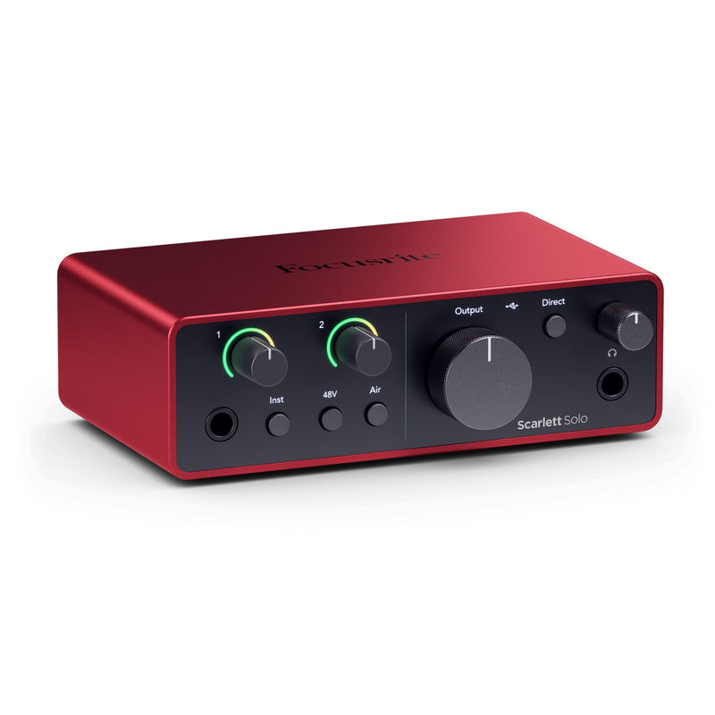 Focusrite SCASOLOG4 Scarlett Solo G4 Audio Interface