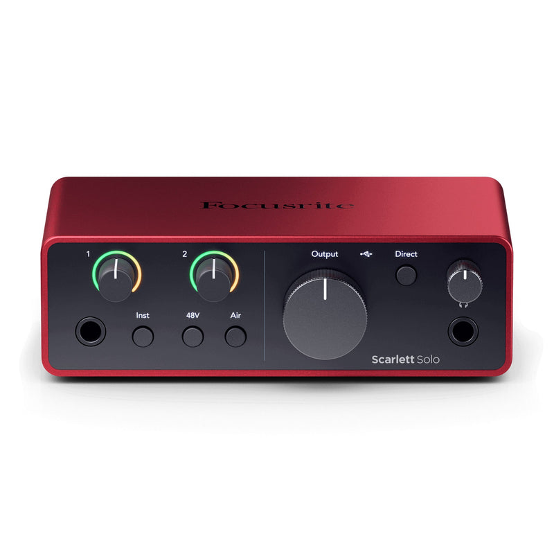 Focusrite SCASOLOG4 Scarlett Solo G4 Audio Interface