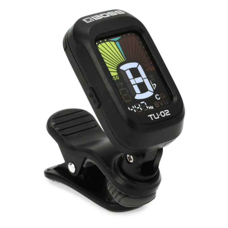 Boss TU-02 Pro Clip On Chromatic Tuner - TUNERS - BOSS TOMS The Only Music Shop