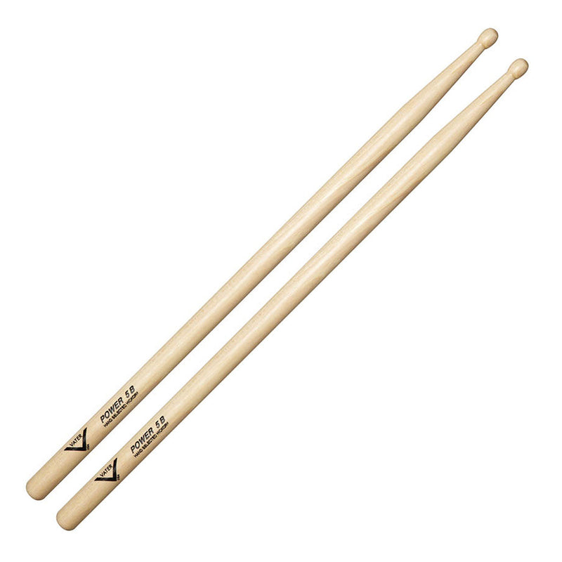 Vater Power 5B Wood Tip Drum Sticks - DRUM STICKS - VATER - TOMS The Only Music Shop